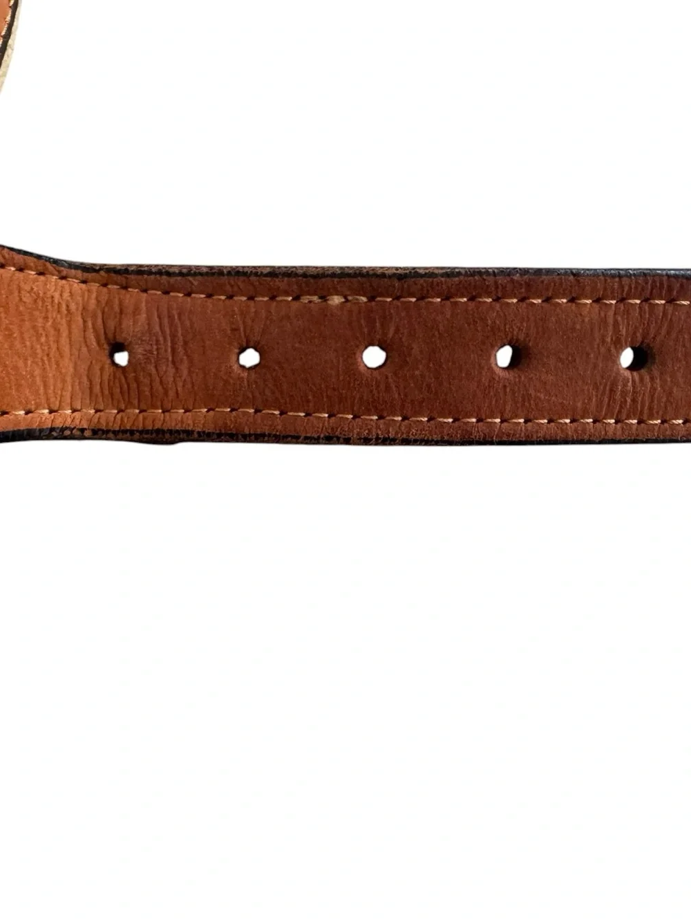 Zep-Pro REDFISH EMBROIDERED NUBUCK TAN LEATHER BELT size 30